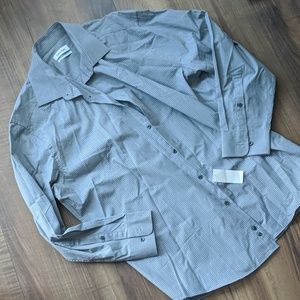 5/$100 Men's Calvin Klein Blue Dress Shirt